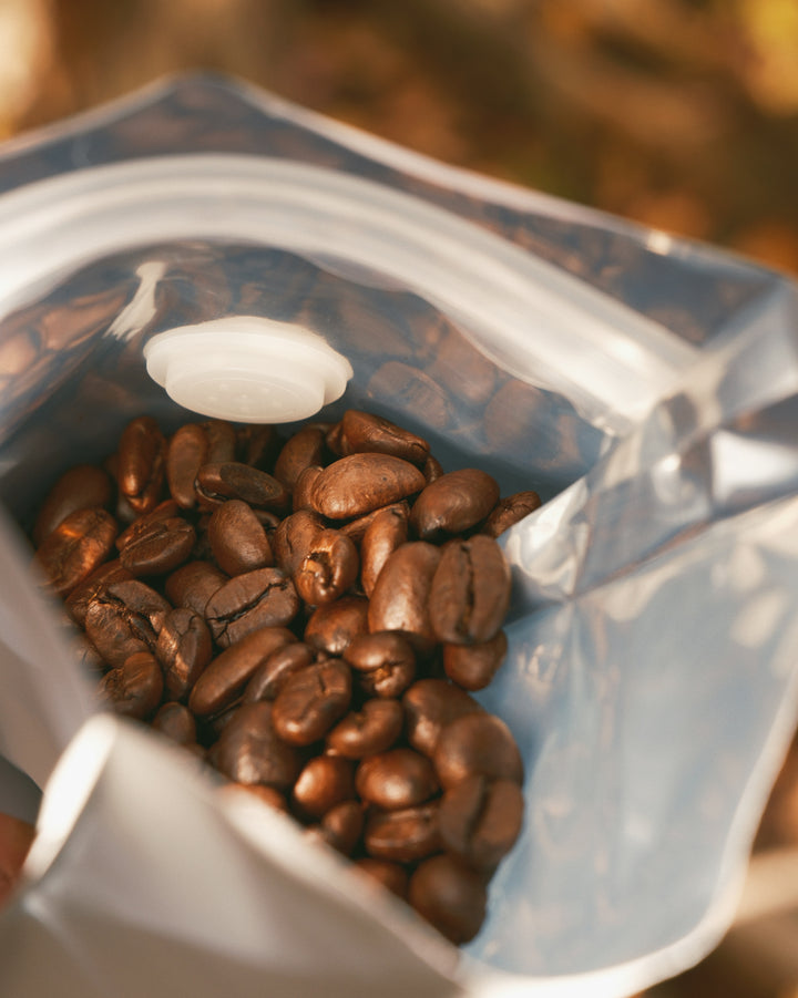 White coffee pouch packaging inspiration