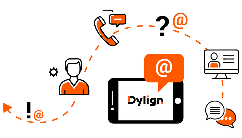 Contact illustration